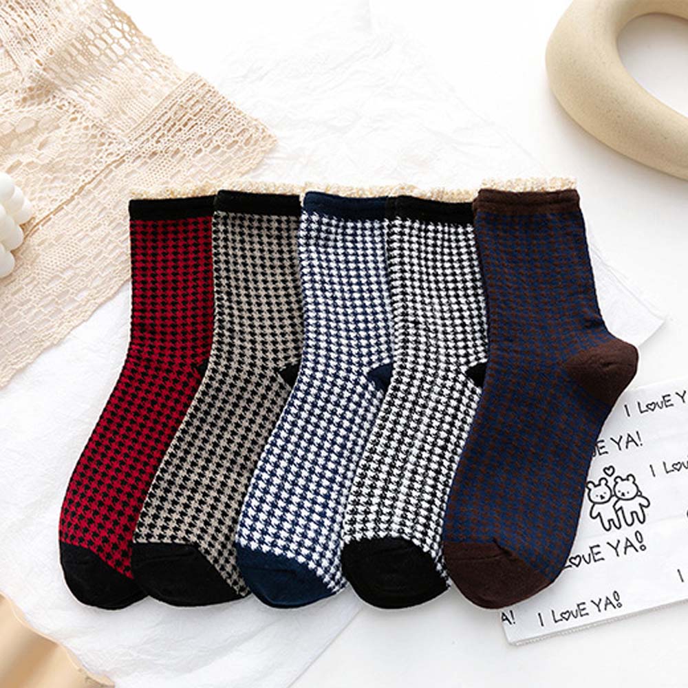 Vớ Cotton Họa Tiết Thổ Cẩm Thời Trang Dành Cho Nữ