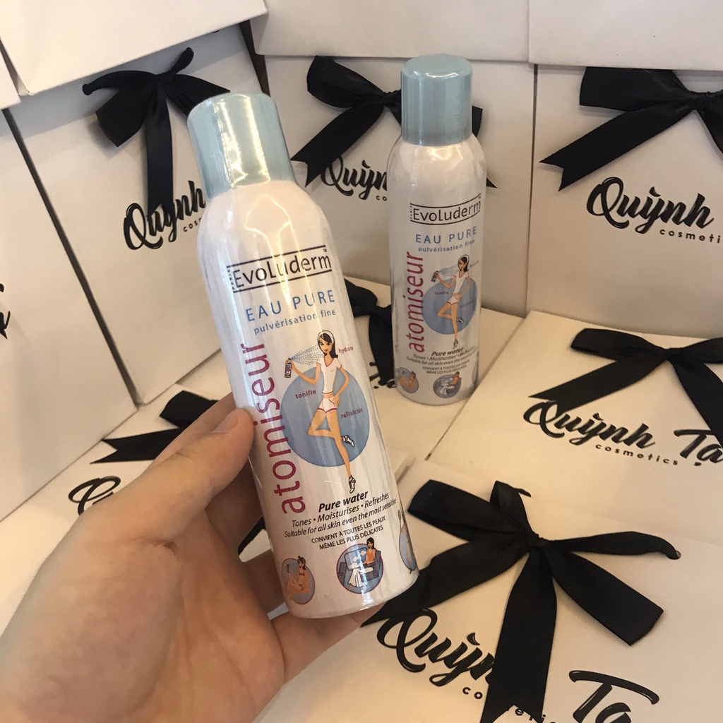Xịt dưỡng ẩm 💥Freeship💥 Xịt khoáng chăm sóc da mặt Evoluderm SP39
