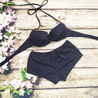 Đồ bơi bà bầu Bikini hai mảnh đen