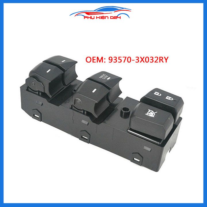 Công tắc nâng hạ kính tổng Elantra 2014-2016 mã 93570-3X032RY