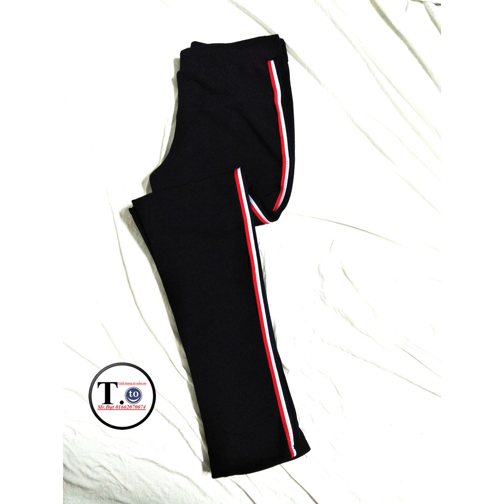 Quần thun nữ - legging (Ôm Body, sọc viền 1,2,3,4 5 loại - không bo)ww | BigBuy360 - bigbuy360.vn