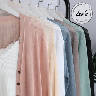 ÁO KHOÁC CARDIGAN MỎNG CỰC ĐẸP