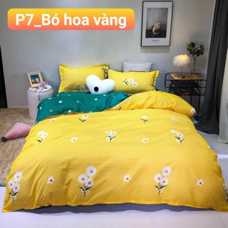 Sét chăn ga gối cotton poly