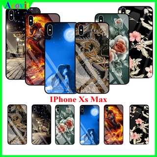 Ốp lưng IPhone Xs Max mặt kính 3D ,Hình ảnh sang trọng ,sắc nét, không mờ Không phai Acovit