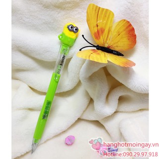 Bút chì bấm minion 0.5mm N256