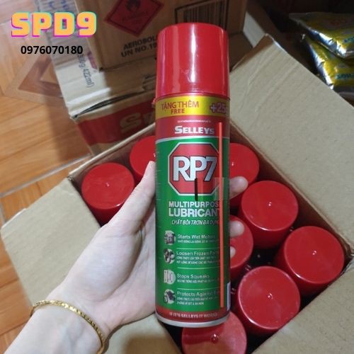 RP7 Xịt tẩy rỉ sét và bôi trơn kim loại - LOẠI 175G TIẾT KIỆM ĐẾN 20%