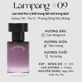 Nước Hoa Dạng Xịt De Memoria Timeless Memory Collection 30ml