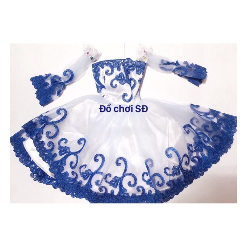 Đầm búp bê 60 cm - có tay