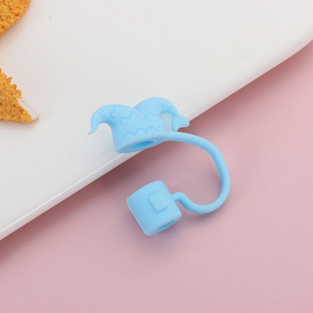 1 Ống Hút Silicone Chống Văng Sáng Tạo