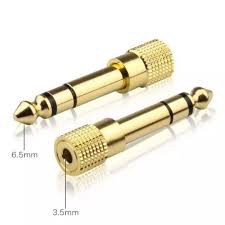 jack chuyển đổi âm thanh 3.5mm sang 6.5mm - đầu chuyển 3.5mm sang 6.5mm