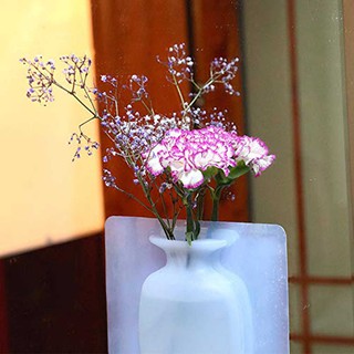 Bình hoa silicon dán tường