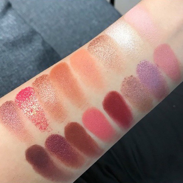 Bảng Phấn Mắt Sweet Rose Dupe Huda  Tặng Cọ Phấn Mắt - Eyeshadow Palette