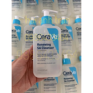 Sữa rửa mặt Cerave SA Renewing Cleanser bản Mỹ