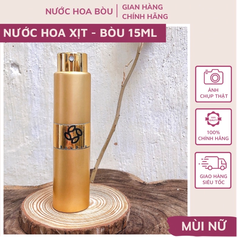 NỮ - Nước Hoa Xịt 15ml