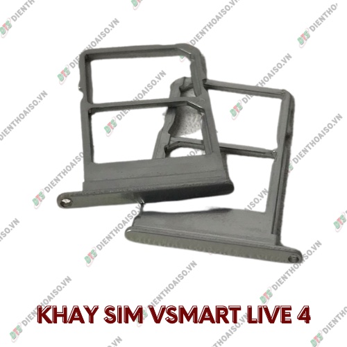 Khay sim vsmart live 4 đen , xám