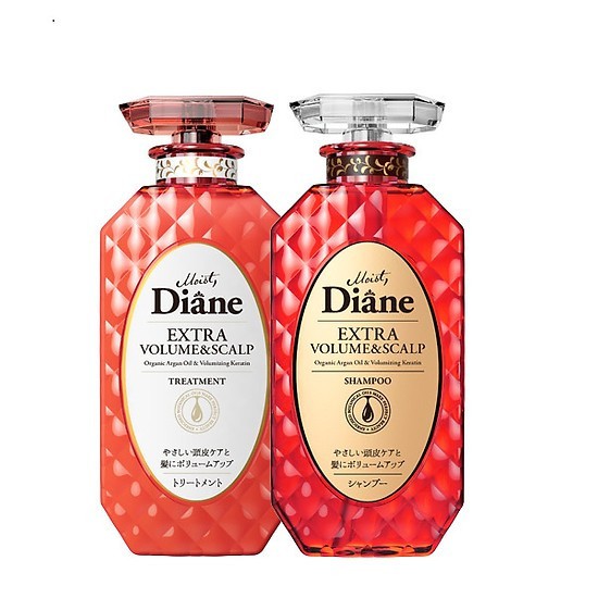 Dầu Gội Và Dầu Xả Moist Diane Số 1 Nhật Bản Phục Hồi Tóc Trẻ Ngọn Dưỡng Tóc Bóng 450ml