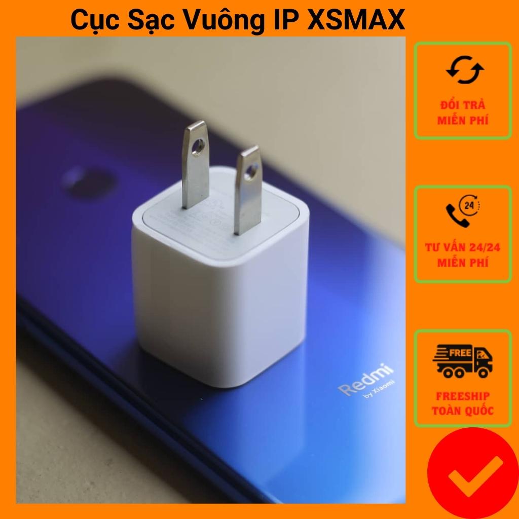 Cục sạc vuông iPhone xsmax 2019