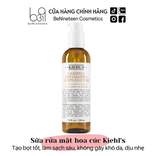 [FULLSIZE 230ml] Sữa Rửa Mặt Kiehl's Calendula Deep Cleansing Foaming Face Wash