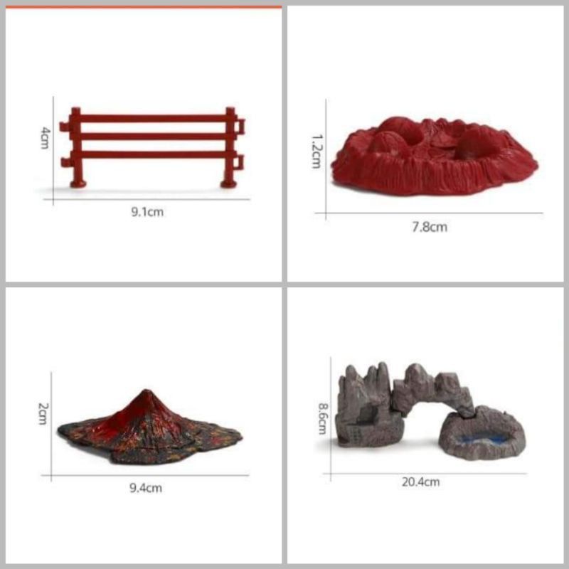 Tách lẻ MÔ HÌNH THU NHỎ trang trí tiểu cảnh sân vườn,phụ kiện chụp ảnh