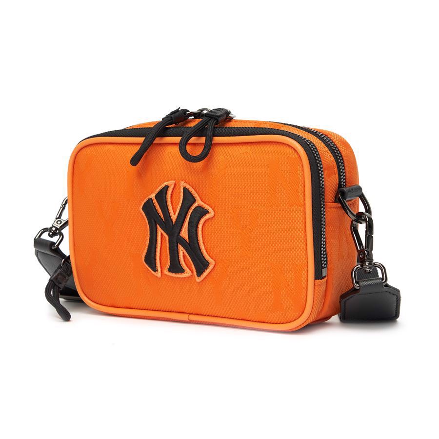 Túi MLB đeo chéo hoạ tiết monogram hàng Quảng Châu cao cấp dành cho cả nam và nữ phong cách Hàn Quốc - Hùng Nón Hiệu