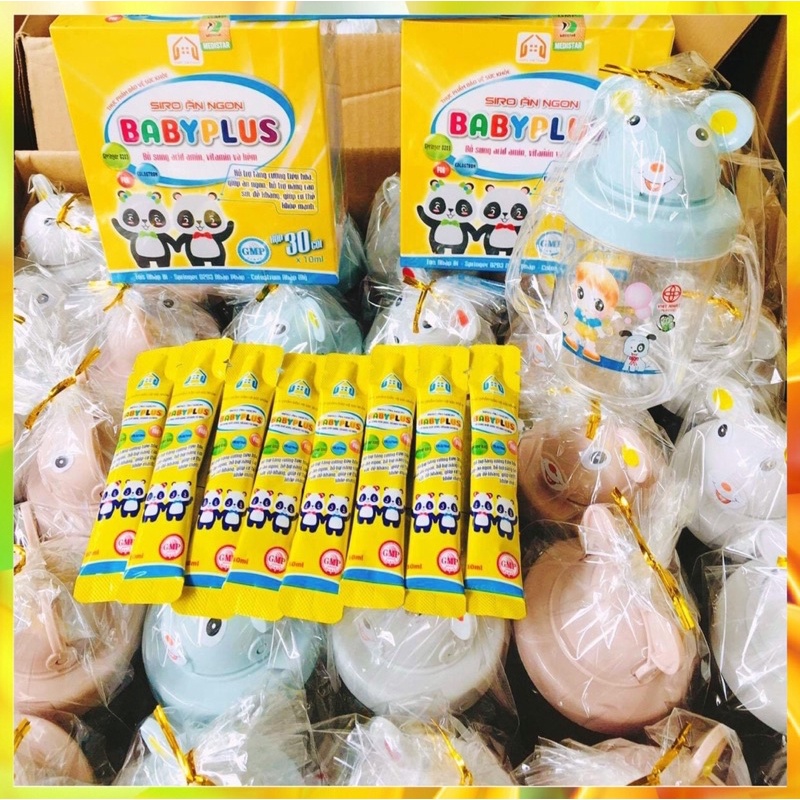 Siro Hết Biếng Ăn_BABYPLUS_FreeShip_ Giúp Bé Ăn Ngon, Tiêu Hóa Tốt, Tăng Đề Kháng