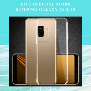 Ốp Samsung Galaxy A6 2018 - Ốp Lưng Silicon Samsung Dẻo Trong Suốt