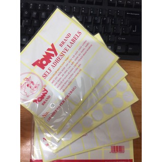 Nhãn dán Decal Tomy A5 từ No.99 đến No.124 ( 10 tờ/ tập)