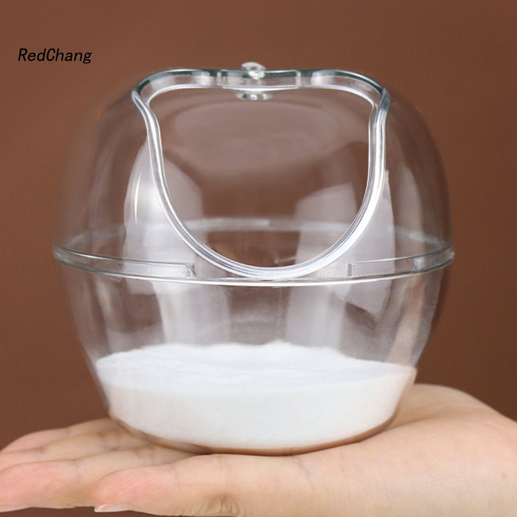 Bồn tắm cho chuột hamster chống văng kích thước lớn tiện dụng