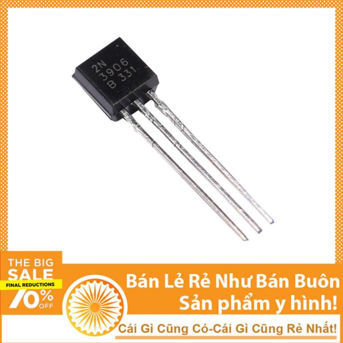 Combo 10 Transistor 2N3906 TO-92 40V 0.2A PNP