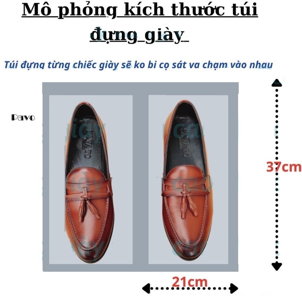 Túi vải đựng giày dép,túi lụa bọc túi xách, bảo quản giày dép khỏi bụi bẩn(1 Cái) KABA