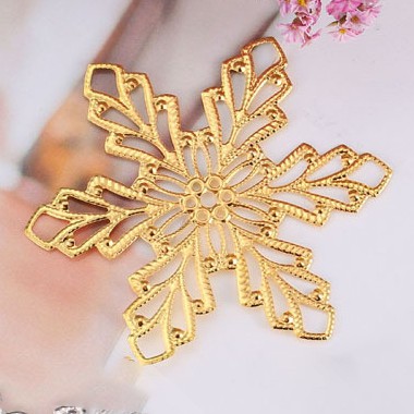 1 phiến hoa 6 cánh 70mm làm vương miện Lolita - nguyên liệu làm trâm
