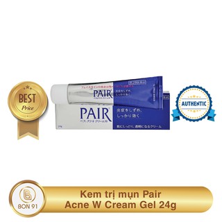 Kem trị mụn pair acne w cream gel 24g nhật bản
