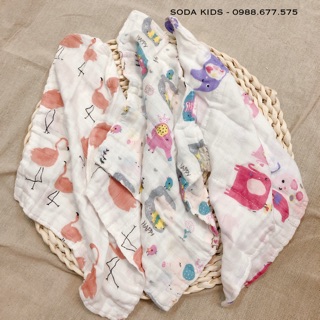 SET 3 KHĂN XÔ SỢI TRE CHO BÉ