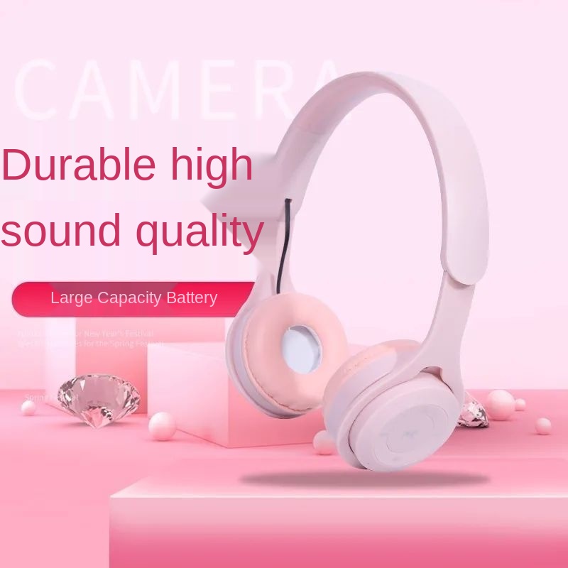 Tai Nghe Bluetooth Đeo Cổ Kiểu Dáng Dễ Thương Cho Điện Thoại Oppo / Huawei / Xiaomi / Vivo