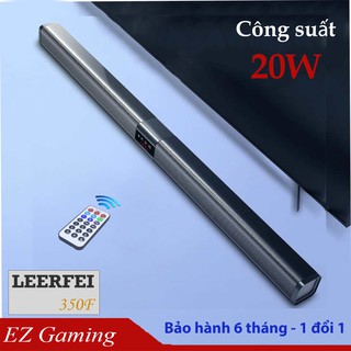 [Free Ship] Loa Thanh soundbar Bluetooth LEEFREI 350F 20W, Pin dung lượng lớn, âm thanh sống động, Hỗ trợ thẻ nhớ,USB.
