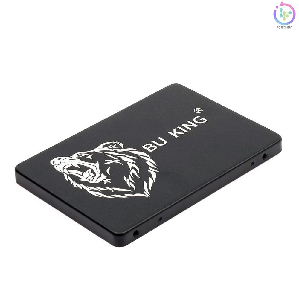 BU KING SSD2.5inch Black Bear Compatibility Speed Transmission &amp; Rock-solid Reliability High-quality Memory Chips Black 120GB