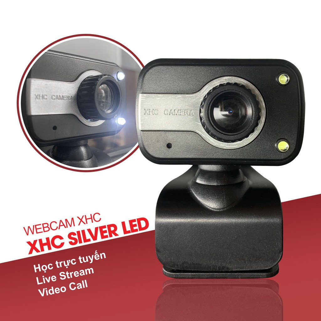 Webcam trực tuyến XHC ( Camera độ phân giải cao, Micro tích hợp sẵn )
