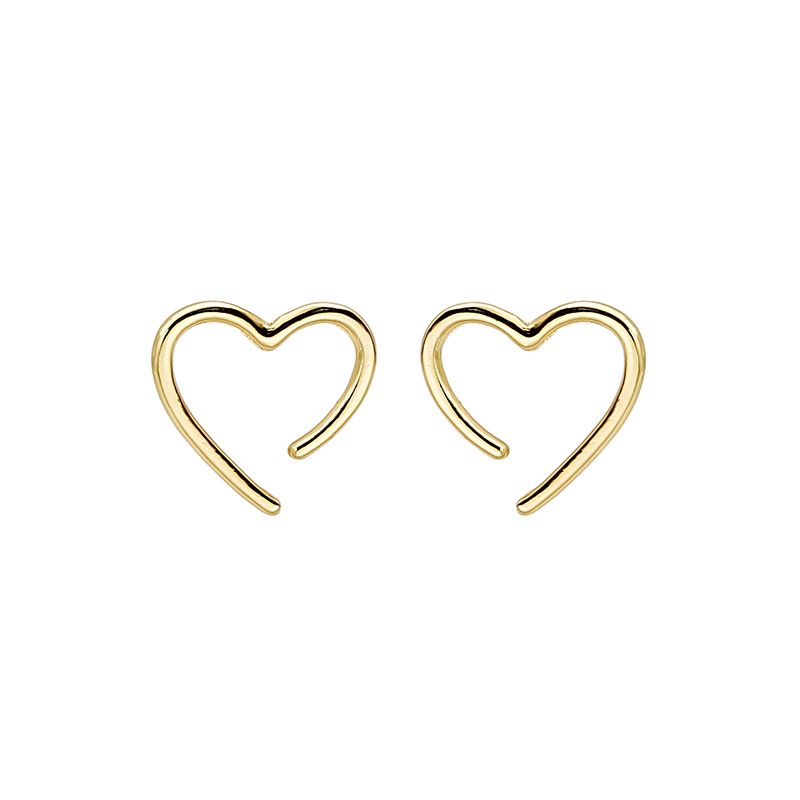 Đôi Khuyên Tai Hình Trái Tim Thời Trang Dành Cho Nữ
