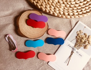 Kẹp bấm tóc hình trái tim 5cm