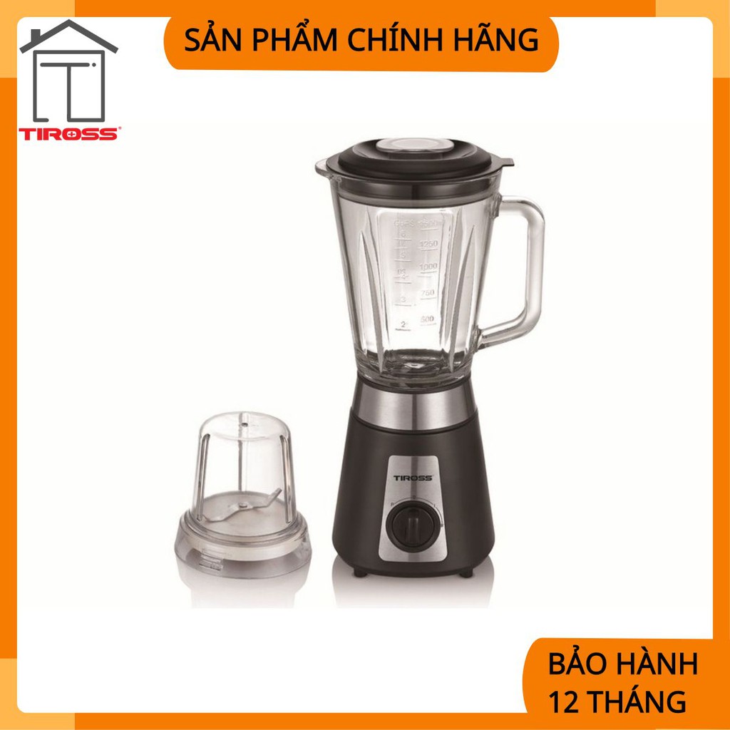 [Mã ELHA22 giảm 6% đơn 300K] Máy xay sinh tố Tiross TS5247 1.5L (Trắng)