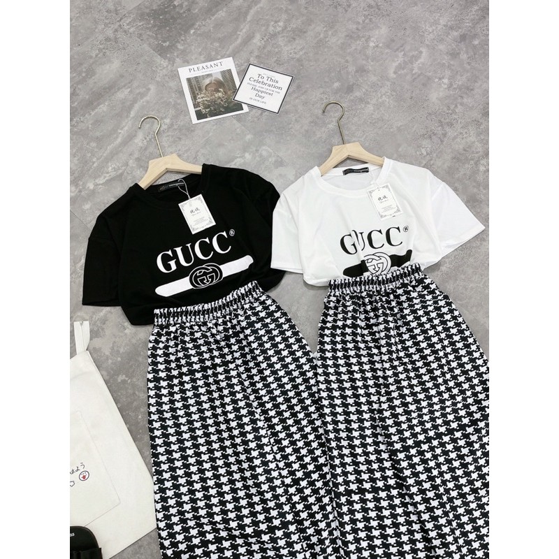 SET ÁO GUCCI QUẦN CARO