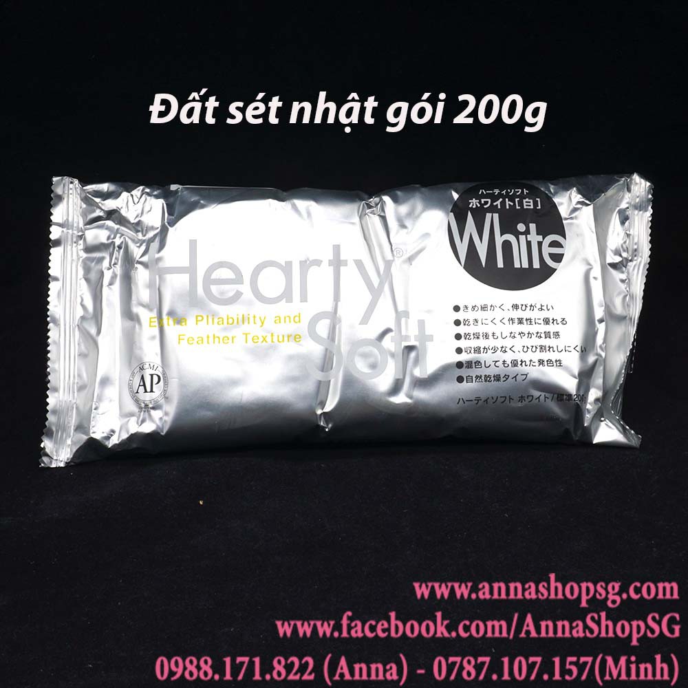 ĐẤT SÉT NHẬT GÓI 200g