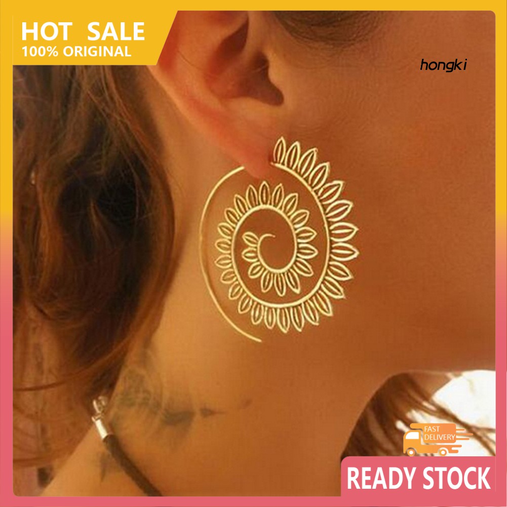 Bông Tai Hợp Kim Hình Giọt Nước Thời Trang Cho Nữ