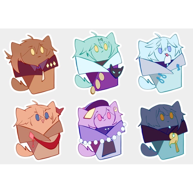 Hình dán Genshin Impact