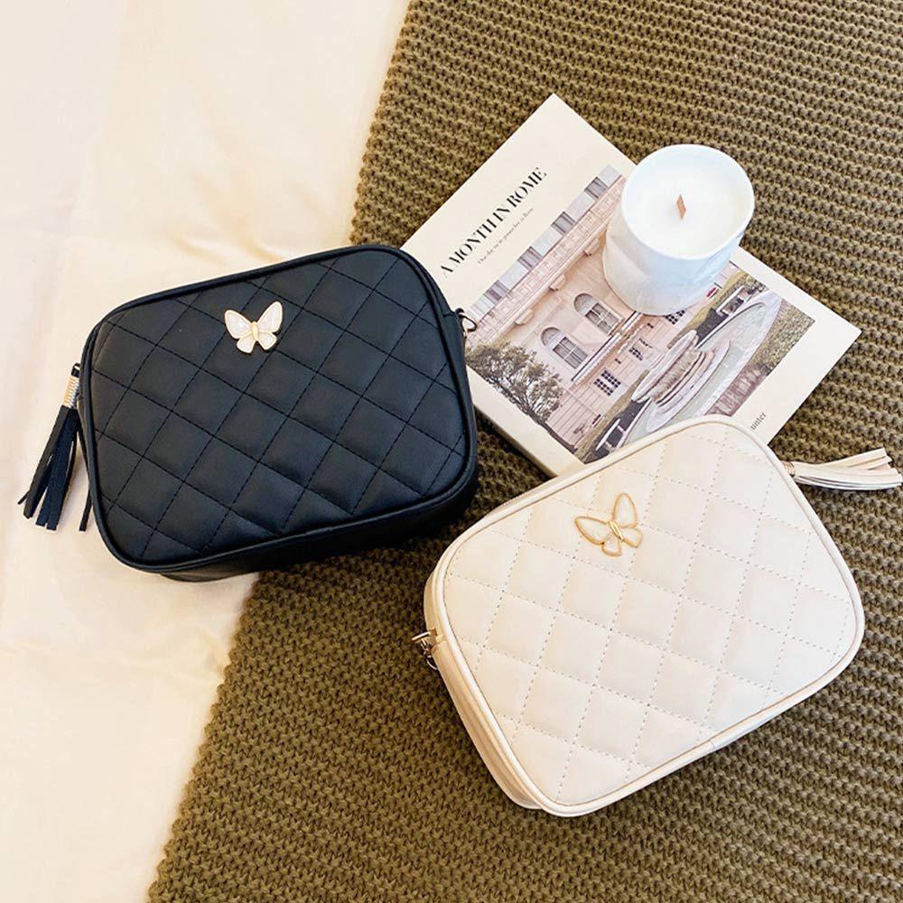 MIHAN1 Túi Đeo Chéo Da PU Hình Bướm