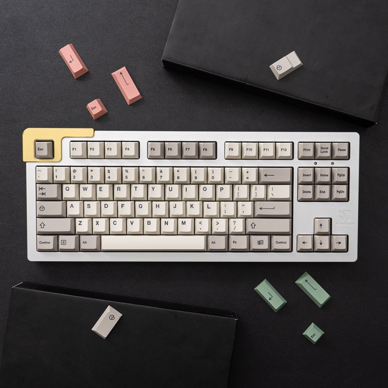Nút Bàn Phím 138 Phím Gmk 9009 Pbt In Chữ Tiếng Anh Dành Cho Bàn Phím Cơ 61 / 64 / 68 / 75 / 84