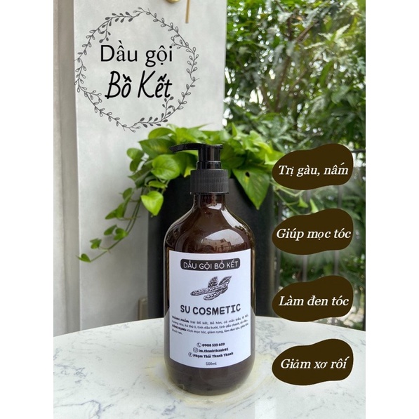Dầu Gội Bồ Kết cô đặc‍♀️Dầu Gội Thảo Dược,Sạch Gàu ,Nấm Ngứa ,Giúp Kích Mọc Tóc&amp;Giảm Rụng Tóc .