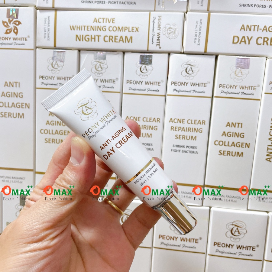 KEM PEONY WHITE NÁM BAN NGÀY - ANTI-AGING DAY CREAM - DƯỠNG TRẮNG - GIẢM THÂM NÁM DA 30ml