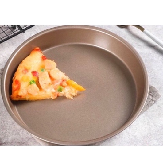 Khuôn làm bánh Pizza tròn Chống Dính  6 inch, 7 inch, 8 inch, 9 inch