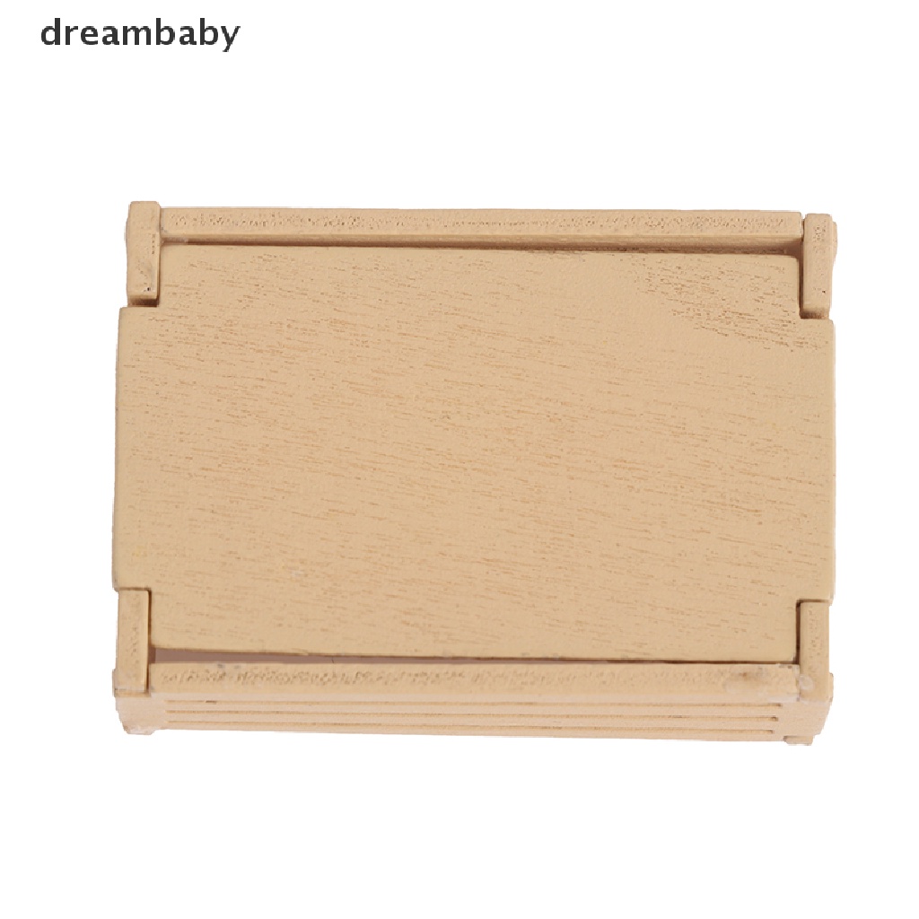 Bộ 3 Khung Trái Cây Mini Bằng Gỗ Tỉ Lệ 1: 12 Dùng Trang Trí Nhà Búp Bê